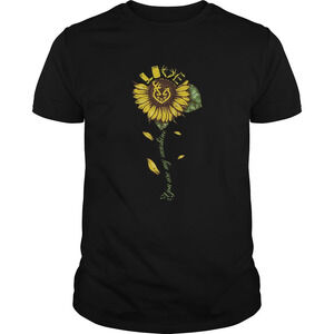 Sunflower Deer Hunting Love Deer You Are My Sunshine Shirt